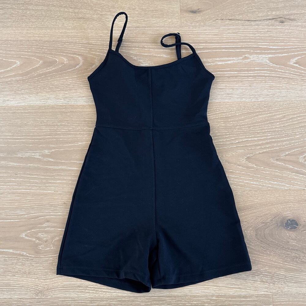 White Fox Playsuit Romper Clearly Into You Size S Black